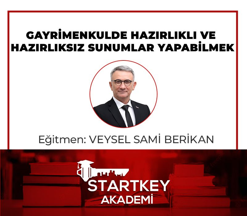 Gayrimenkulde Hazırlıklı ve Hazırlıksız Sunumlar Yapabilmek